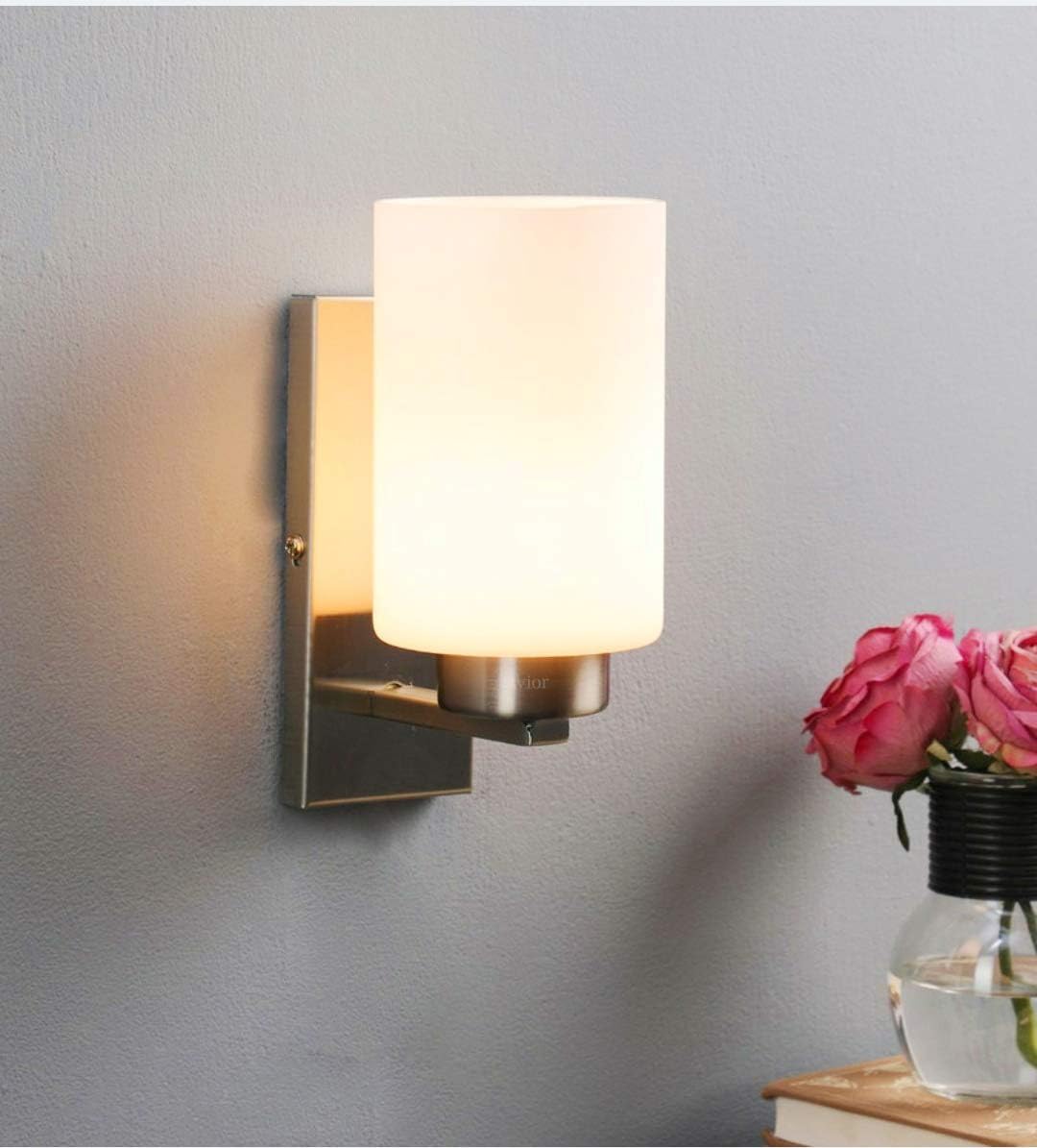 615GCXemXEL._SL1195_.jpg Avior Home Decorative Wall Lights for Restaurants, Drawing Room, Home and Cafe (Silver Finish) - Image 1