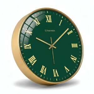 Auromin Modern Stylish Wall Clock Living Room Elegant Designer Analog