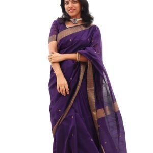Women's Banarasi Soft Silk Saree with Gold Zari Weaving 5.5 Meter Saree with 0.8 Meter Blouse Piece Elegant Traditional Saree