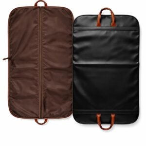 Covers India Blazer & Coat Cover | Leather Look Garment Cover | Dustproof & Water-Resistant Storage Bag for Suits, Jackets & Coats | 96 x 60 cm | Durable Travel & Wardrobe Organizer (4)