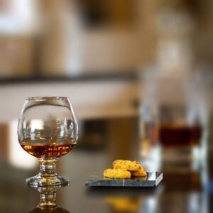 Crystal Bear Glasses Set Of 6 Wine Glasses 250ml (13.7oz) Brandy Glass Pack Of 6 Whiskey Glasses Set Of 6