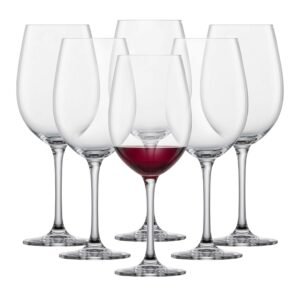 Schott Zwiesel Tritan Crystal Glass Stemware Classico Collection Bordeaux Goblet, 21.8-Ounce, Set of 6