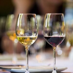 Red or Red Wine and White Wine Enoteca European Style Crystal Clear Glass, 310 ml (2)