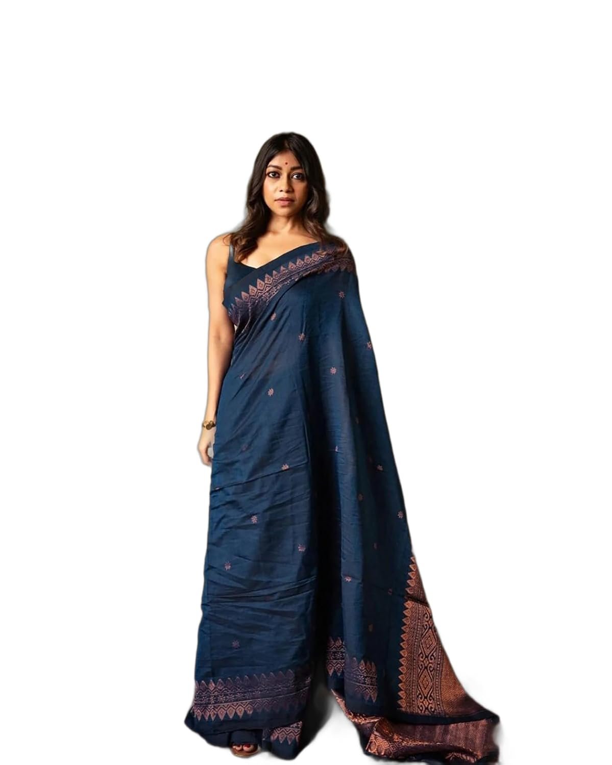 Anjaneya Sarees Woven Banarasi Silk Saree