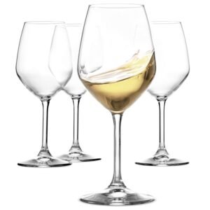 MZP Italin Premium Luxury Crystal Wine Glasses,Universal Red Wine Glass Set of 2 PCS,Wine Glasses 400 ML,Bordeaux Glasses, Premium Crystal Glass for White and Red Wine, Great Gift for Any Occasion Set of 2 (400 ml, 2)