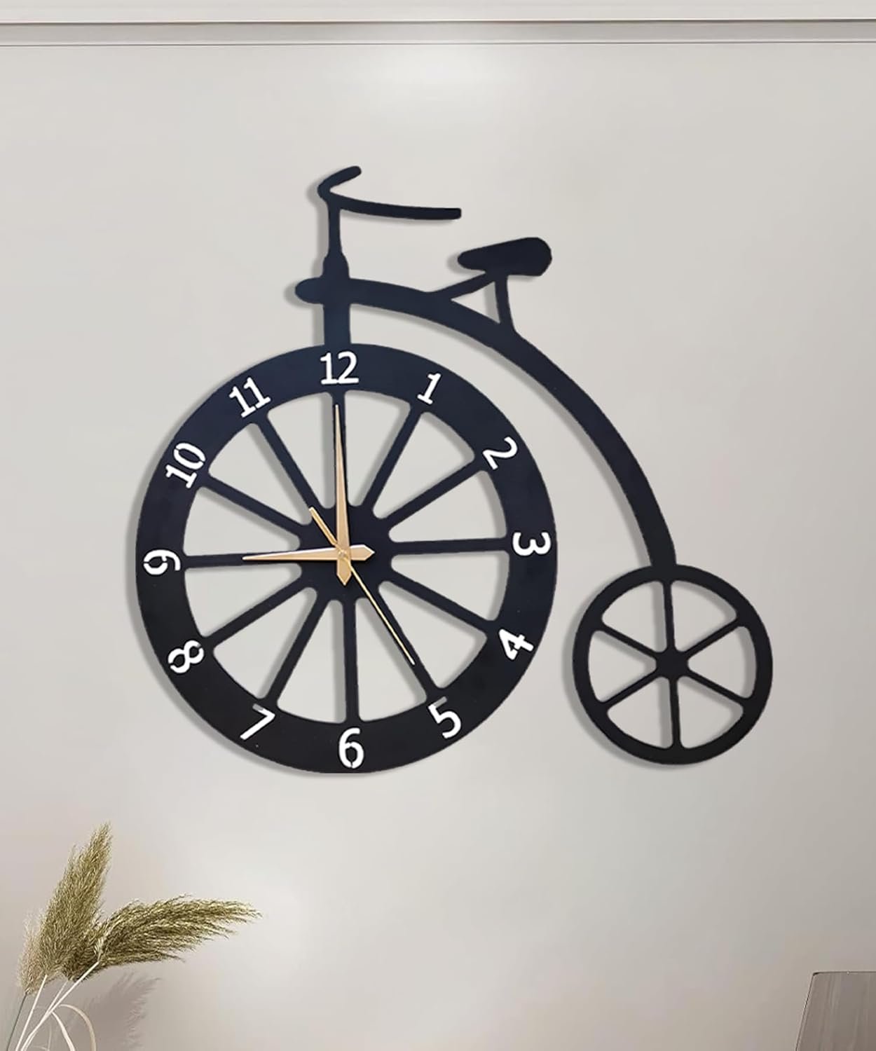 Auromin Wall Clock for Hall Big Size - 50 CM Big Wall Clock for Living Room