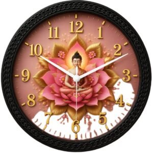 Sumukh Wall Clock for Hall | Wall Clock for Living Room Stylish Latest | Clock for Home | Wall Watch for Living Room Design_No-A1198