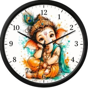 Sumukh Wall Clock for Hall | Wall Clock for Living Room Stylish Latest | Clock for Home | Wall Watch for Living Room Design_No-A189