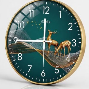 Modern Living Room Wall Clock - Silent Wall Clock with Quartz