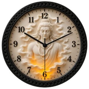 Sumukh Wall Clock for Hall | Wall Clock for Living Room Stylish Latest | Clock for Home | Wall Watch for Living Room Design_No-A1484