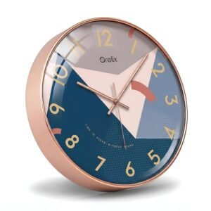 Stylish Analog Wall Clock for Living Room Bedroom Hall | Modern Decorative Wall Watch for Kitchen Office | Elegant Home Wall Clock for Interior Decoration Accessories and Décor (Abstract)