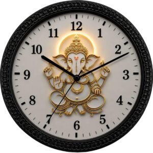 Sumukh Wall Clock for Hall | Wall Clock for Living Room Stylish Latest | Clock for Home | Wall Watch for Living Room Design_No-A1000