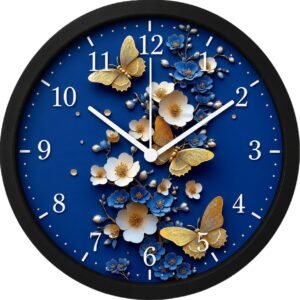 Sumukh Wall Clock for Hall | Wall Clock for Living Room Stylish Latest | Clock for Home | Wall Watch for Living Room Design_No-A24