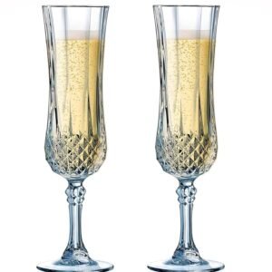 Stemless Wine Glasses 160 ML, Set of 2 Red & White Wine Glasses for Party, Long Stem 10.5 oz Wine Glass Hand Blown Crystal - Unique Housewarming Gifts Lead-Free, Wines Accessories