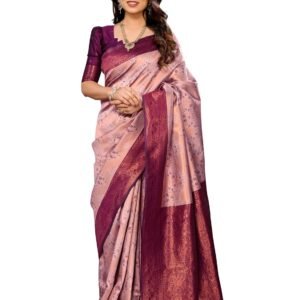 Avantika Fashion Women's Kanjivaram Soft Silk Banarasi Sarees With Blouse Piece For Women