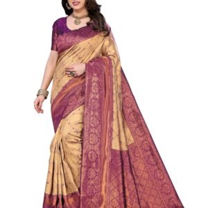Avantika Fashion Women's Kanjivaram Soft Silk Banarasi Sarees With Blouse Piece For Women