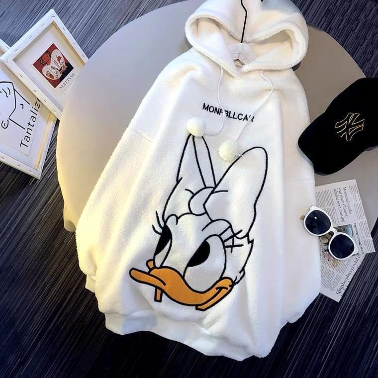 Fuzzy Cute Hoodies - Korean Girls - Home Luxury Styles - Image 1
