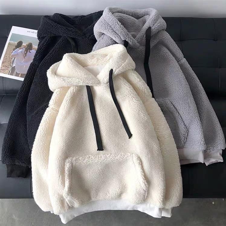 Adam Fluffy Hoodies - Korean Girls - Home Luxury Styles - Image 1
